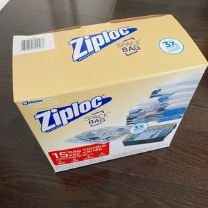 15 Pcs Ziploc Space Bag Set